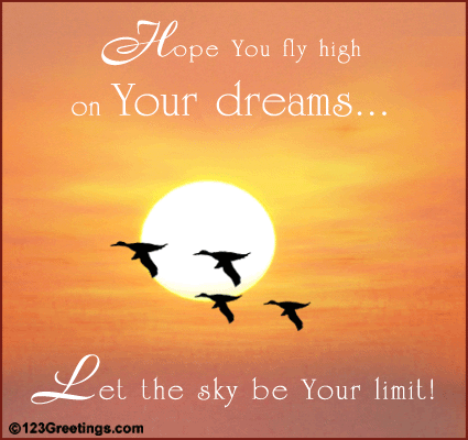 Let The Sky Be Your Limit!