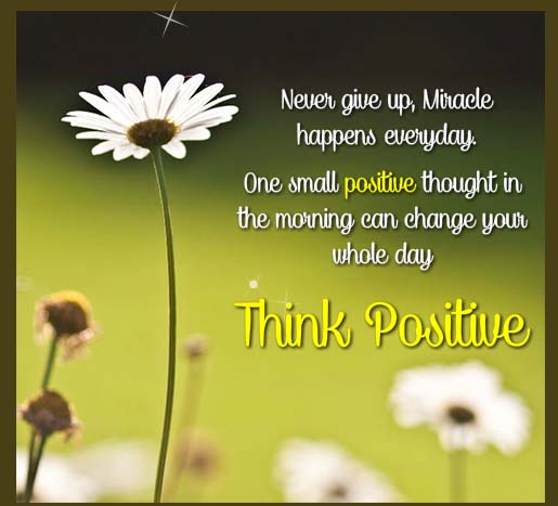 Think Positive. Free Positive Thinking Day eCards, Greeting Cards | 123 ...