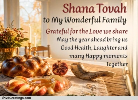 A Rosh Hashanah Wish For Your Family