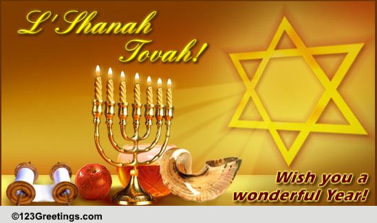 Rosh Hashanah Greetings.