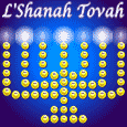 Rosh Hashanah Happiness Menorah!
