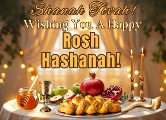 Wish New Beginnings On Rosh Hashanah.