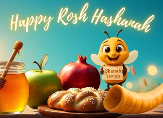 Send Sweet Jewish New Year Wishes.