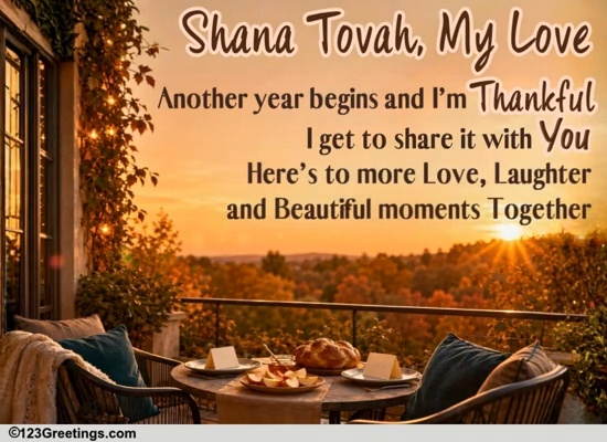 A Rosh Hashanah Wish For Your Partner