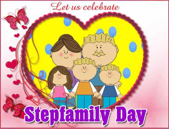 My Stepfamily Day Card.