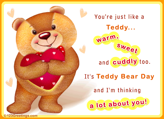 You're Just Like A Teddy...