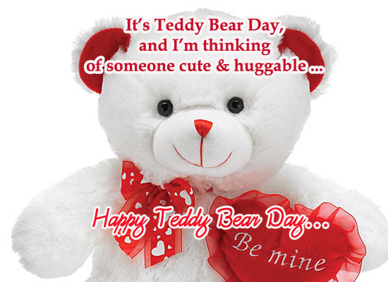 It’s Teddy Bear Day!