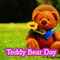 Cute Teddy Bear With Love.