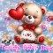 Very Cute Teddy Bear Card For You.