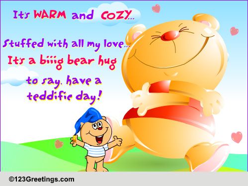 Stuffed With All My Love... Free Teddy Bear Day eCards, Greeting Cards ...