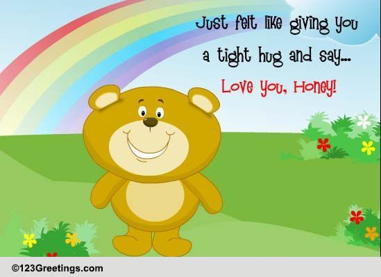 Love You... Free Teddy Bear Day eCards, Greeting Cards | 123 Greetings