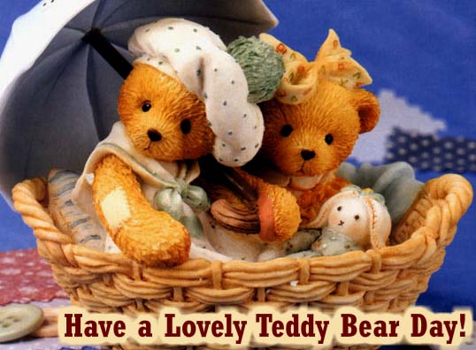 Send Teddy Bear Day Wishes!