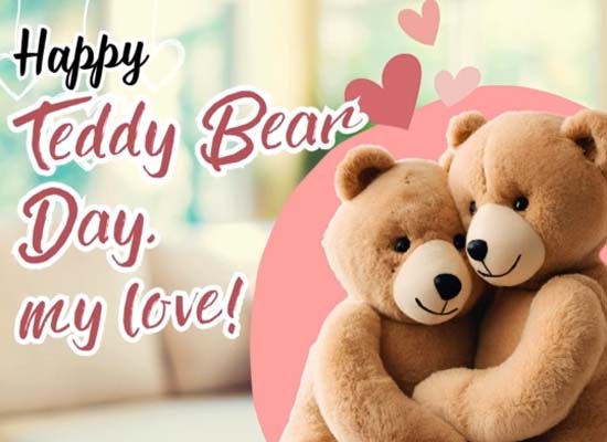 Wanna Be Your Forever Teddy Free Teddy Bear Day eCards, Greeting Cards ...