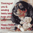 Sending Hugs On Teddy Bear Day!
