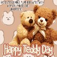 A Happy Teddy Day Card For You.