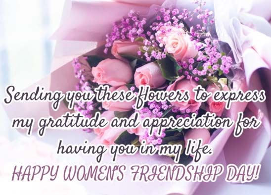 Thank You Card On Friendship Day.