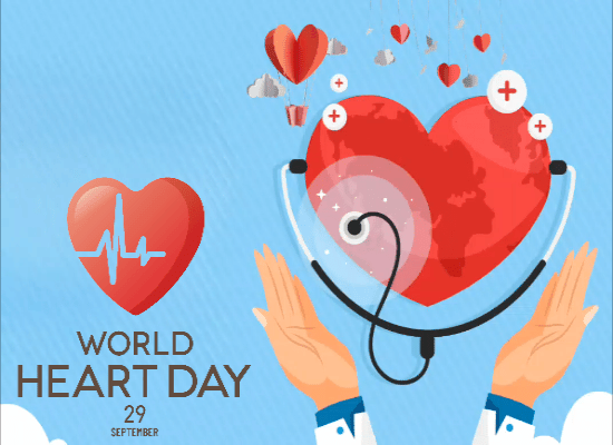 World Heart Day Awareness Message.