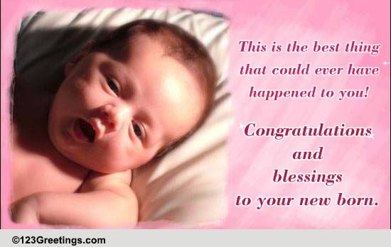Congratulations And Blessings! Free Family Additions eCards | 123 Greetings
