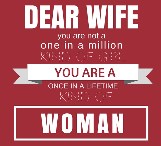 One In A Million Wife.