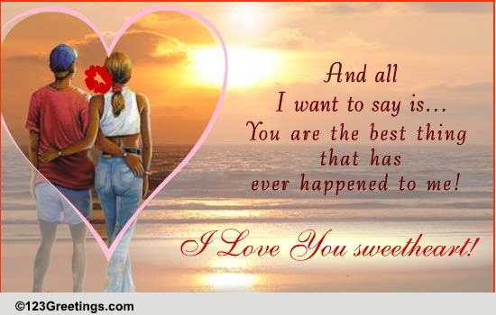 The Best That Happened In My Life... Free Husband & Wife eCards | 123 ...