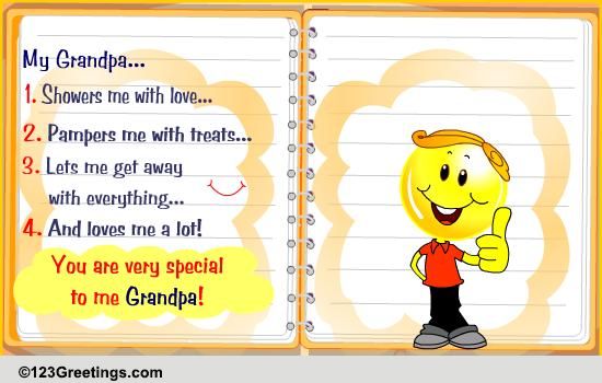 All About My Grandpa...