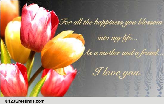 Flowers For Mom... Free For Your Mom eCards, Greeting Cards | 123 Greetings