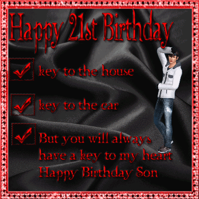 21st Special Birthday...