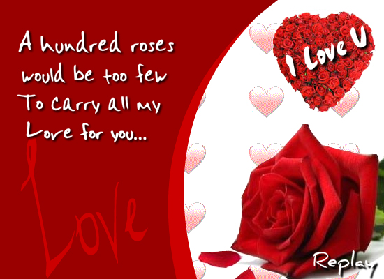 A Heart Full Of Roses! Free Roses eCards, Greeting Cards | 123 Greetings
