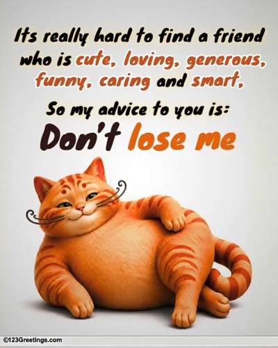 I Am Too Good To Lose.