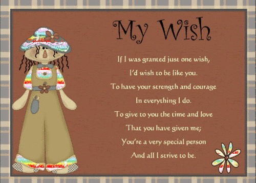 My Wish For You.