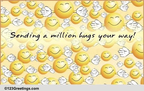 Friendship Hugs & Caring Cards, Free Friendship Hugs