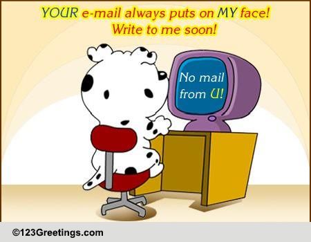 Miss Your E-mail! Free Keep in Touch eCards, Greeting ...