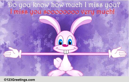 How Much Do I Miss You?