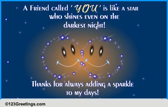 A Friend Called You!