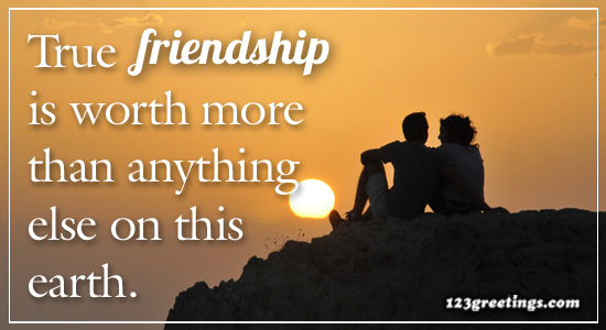 True Friendship Is...