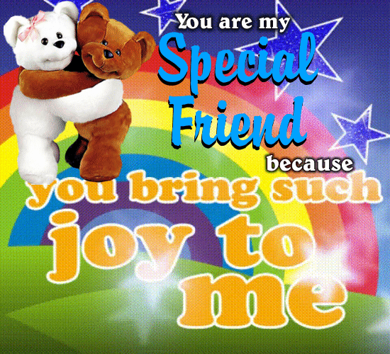 A Friendship Card For A Special Friend.