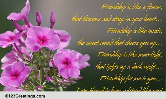 Send Friendship Greetings!