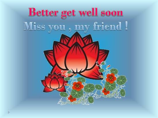 Wish Good Health To Your Dear Friend.