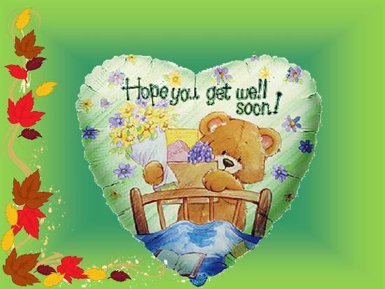 A Get Well Soon Msg For Ur Loved One.