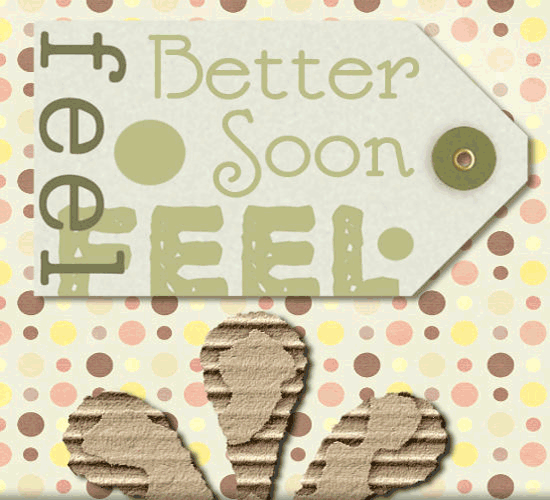 Feel Better Soon Paper Flower.