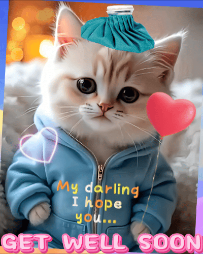 A Cute Get Well Soon Greetings.