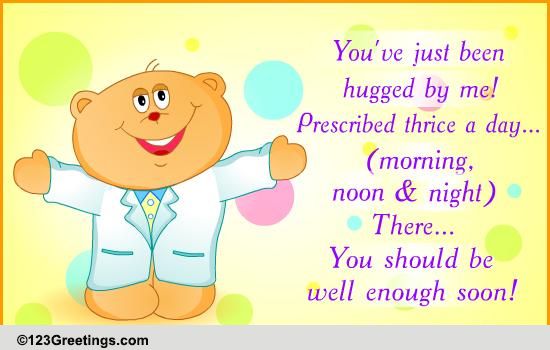 A 'Get Well' Prescription. Free Get Well Soon eCards, Greeting Cards ...