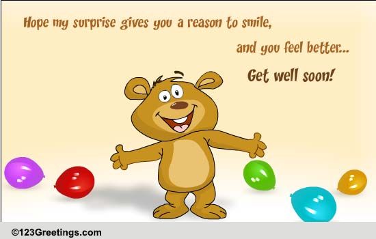 Everyday Get Well Soon Cards, Free Everyday Get Well Soon eCards | 123 ...