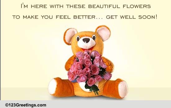 Flowers To Get Well Soon! Free Get Well Soon eCards, Greeting Cards ...