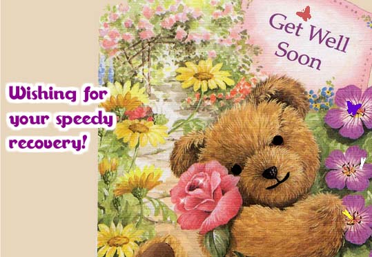 Wishing For A Speedy Recovery... Free Get Well Soon eCards | 123 Greetings