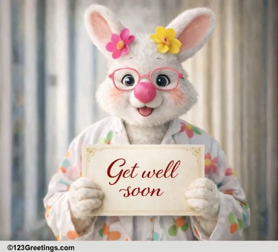 A Little Note For Speedy Recovery