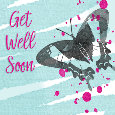 Get Well Soon Butterfly.