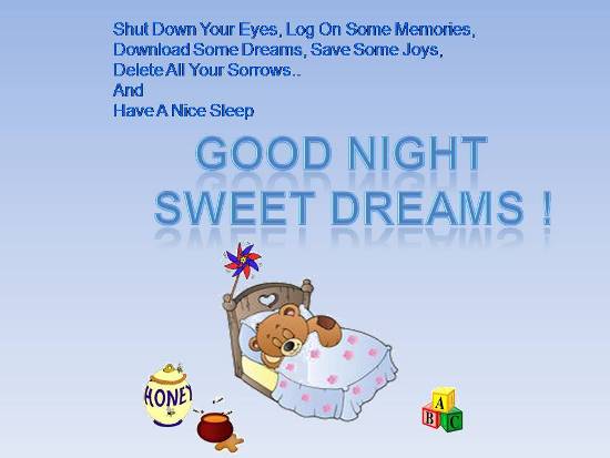 lovely good night greetings