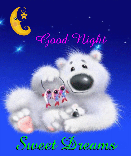 Good Night Sweet Dreams Card.