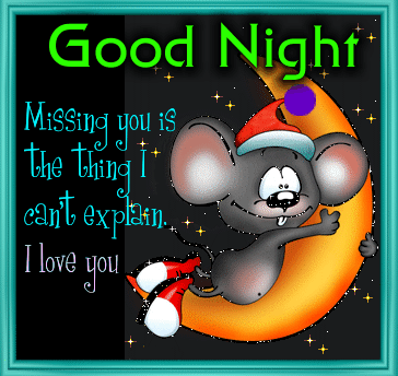 A Funny Good Night Card For Your Love.